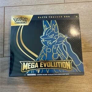 Pokemon TCG Mega Evolution Lucario Elite Trainer Box ETB *New/Factory Sealed*